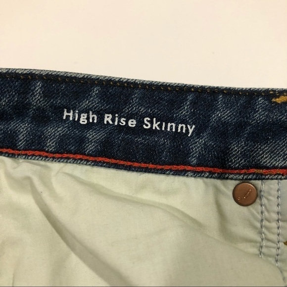 Dish-Denim DU/ER High Rise Skinny Distressed Jean Frontier Rigid Redux W31 L28 - Picture 6 of 16